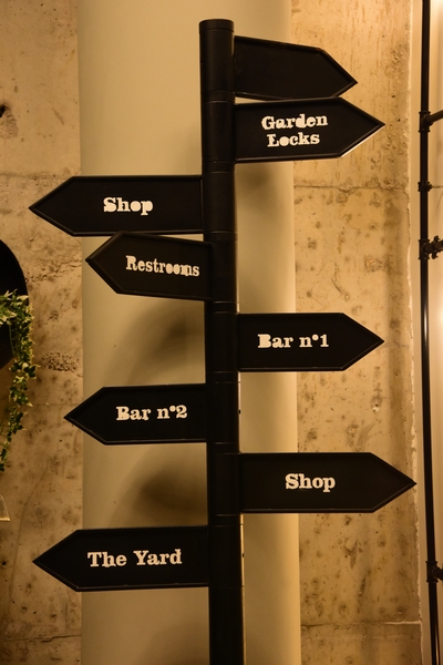 Kitchen Yard on Saturday Night